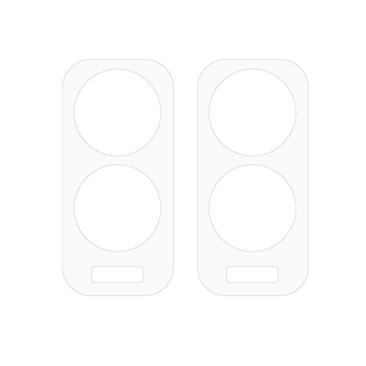 For OPPO A2x 5G 2pcs ENKAY 9H Rear Camera Lens Tempered Glass Film(Transparent)