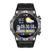 KC80 1.43 inch Color Screen Smart Watch, Support AI Voice Assistant / Bluetooth Call(Black)