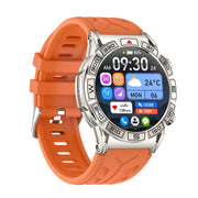 KC80 1.43 inch Color Screen Smart Watch, Support AI Voice Assistant / Bluetooth Call(Orange)