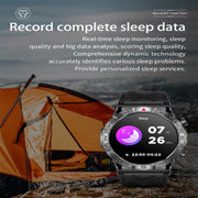 KC80 1.43 inch Color Screen Smart Watch, Support AI Voice Assistant / Bluetooth Call(Camouflage Black)