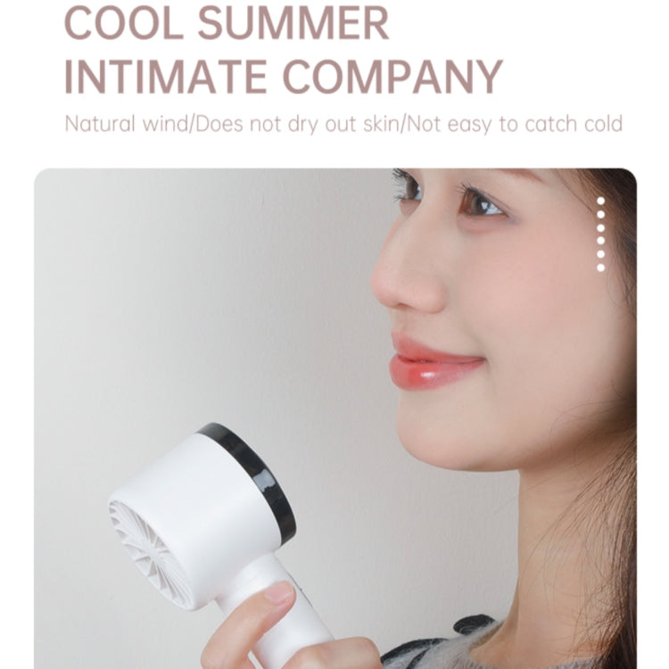 WX-625 Cold Compress Function Portable Mini Summer Fan Handheld Cooling Fan(Baby Blue)