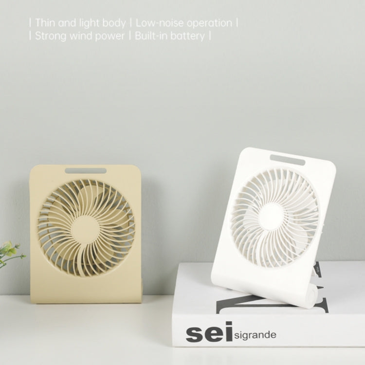 AR-13 Home Office Hanging Fan  Summer Cooler Silent Operation Desktop Fan(Yellow)