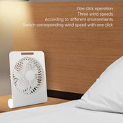 AR-13 Home Office Hanging Fan  Summer Cooler Silent Operation Desktop Fan(Yellow)