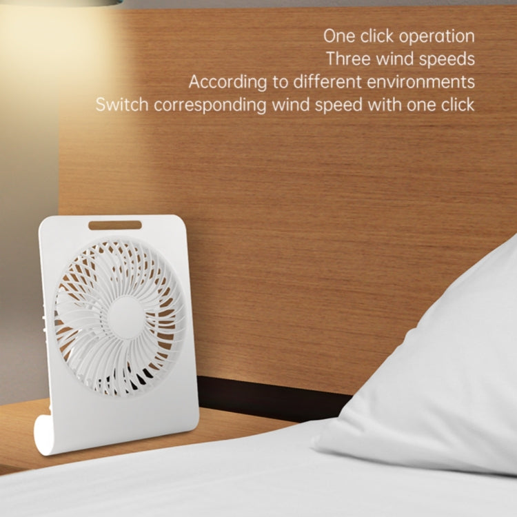 AR-13 Home Office Hanging Fan  Summer Cooler Silent Operation Desktop Fan(White)