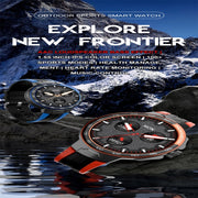 EX103 1.55 inch Color Screen Smart Watch, Support Bluetooth Call / Heart Rate Monitoring(Blue)