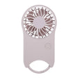 F12 3 Wind Speed Outdoor Summer Cooling Fan Hanging Buckle Mini Handheld Fan(Pink) - Electric Fans by PMC TechLife | Online Shopping South Africa | PMC TechLife | Buy Now Pay Later Mobicred