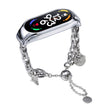 For Xiaomi Mi Band 7 Beaded Bracelet Metal Watch Band(Silver+Corn) - free shipping - PMC TechLife - Order now!