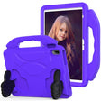 For iPad Air 11 2025 / 2024 Children EVA Shockproof Tablet Case with Thumb Bracket(Purple) - free shipping - PMC TechLife - Order now!