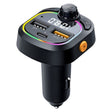 C6 Type-C+2 USB Fast Charger Audio MP3 Player Digital Display FM Car Bluetooth Transmitter - Bluetooth Car Kits by PMC TechLife | Online Shopping South Africa | PMC TechLife | Buy Now Pay Later Mobicred