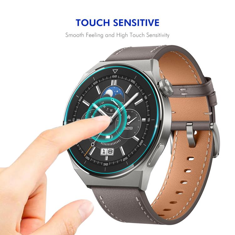 For Garmin Instinct E 45mm ENKAY Hat-Prince 0.2mm 9H Tempered Glass Screen Protector Watch Film