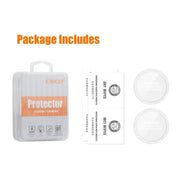 For Garmin Instinct E 40mm 2pcs ENKAY Hat-Prince 0.2mm 9H Tempered Glass Screen Protector Watch Film