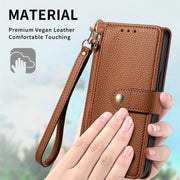 For Huawei Pura 70 Pro+ Love Zipper Lanyard Leather Phone Case(Brown)