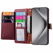 For Huawei Pura 70 Pro+ Love Zipper Lanyard Leather Phone Case(Red)