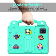 For Blackview Tab 80 10.1 2023 Handle Kickstand Children EVA Shockproof Tablet Case(Mint Green)