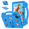 For Blackview Tab 80 10.1 2023 Handle Kickstand Children EVA Shockproof Tablet Case(Sky Blue) - Others by PMC TechLife | Online Shopping South Africa | PMC TechLife | Buy Now Pay Later Mobicred
