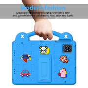 For Blackview Tab 80 10.1 2023 Handle Kickstand Children EVA Shockproof Tablet Case(Sky Blue)