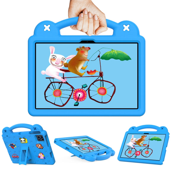 For Blackview Tab 80 10.1 2023 Handle Kickstand Children EVA Shockproof Tablet Case(Sky Blue)