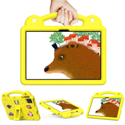 For Blackview Tab 80 10.1 2023 Handle Kickstand Children EVA Shockproof Tablet Case(Yellow)