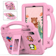 For Walmart Onn 7.0 Gen4 2024 Handle Kickstand Children EVA Shockproof Tablet Case(Pink) - Others by PMC TechLife | Online Shopping South Africa | PMC TechLife | Buy Now Pay Later Mobicred