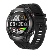 KC82 1.45 inch Color Screen Smart Watch, Support Bluetooth Call / Wellness Tracking(Black)