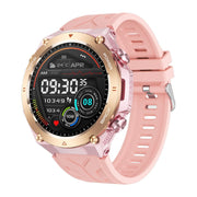KC82 1.45 inch Color Screen Smart Watch, Support Bluetooth Call / Wellness Tracking(Pink)