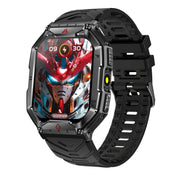 KR82 2.1 inch Color Screen Smart Watch, Support Bluetooth Call / Wellness Tracking(Black)