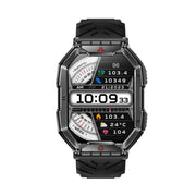 KR82 2.1 inch Color Screen Smart Watch, Support Bluetooth Call / Wellness Tracking(Black)