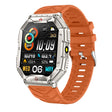 KR82 2.1 inch Color Screen Smart Watch, Support Bluetooth Call / Health Monitoring(Orange) - Smart Wristbands by PMC TechLife | Online Shopping South Africa | PMC TechLife | Buy Now Pay Later Mobicred