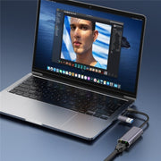 T30B USB / Type-C to Gigabit Hub Adapter for Laptop Tablet PC Phones Docking Station