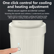 IDZ016 Car Drinking Cup Keep Water Cold / Warm Home Water Bottle, BPA-free, No FDA(Black)
