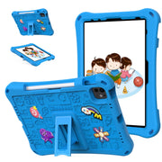For iPad Air 11 2025 / 2024 Hi Baby EVA Full Body Tablet Case with Strap(Sky Blue)