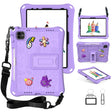 For iPad Pro 11 2024 Hi Baby EVA Full Body Tablet Case with Strap(Light Purple) - iPad Pro 11 2024 Cases by PMC TechLife | Online Shopping South Africa | PMC TechLife | Buy Now Pay Later Mobicred