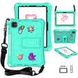 For iPad Pro 11 2024 Hi Baby EVA Full Body Tablet Case with Strap(Mint Green) - iPad Pro 11 2024 Cases by PMC TechLife | Online Shopping South Africa | PMC TechLife | Buy Now Pay Later Mobicred