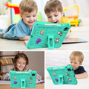 For iPad Pro 11 2024 Hi Baby EVA Full Body Tablet Case with Strap(Mint Green)