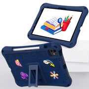For iPad Pro 11 2024 Hi Baby EVA Full Body Tablet Case with Strap(Navy Blue)