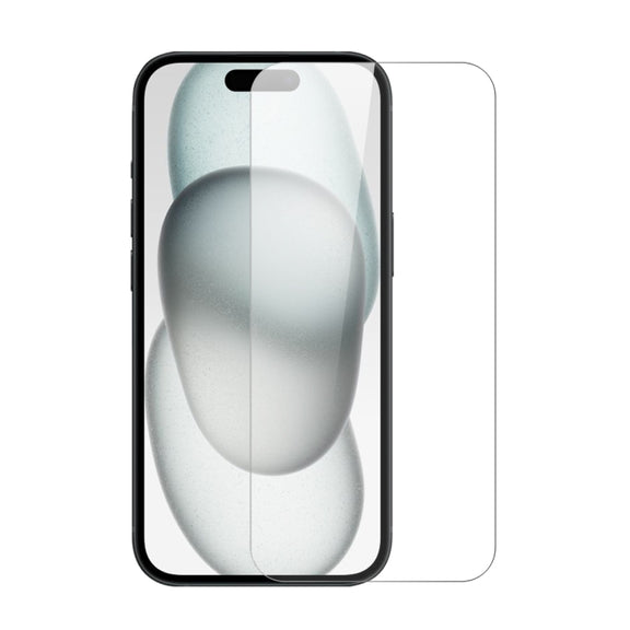 For iPhone 15 Plus NORTHJO 2pcs A++ Screen Protector Tempered Glass Film with Installation Frame