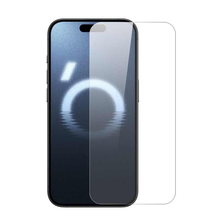For iPhone 16 Pro Max NORTHJO 2pcs A++ Screen Protector Tempered Glass Film with Installation Frame