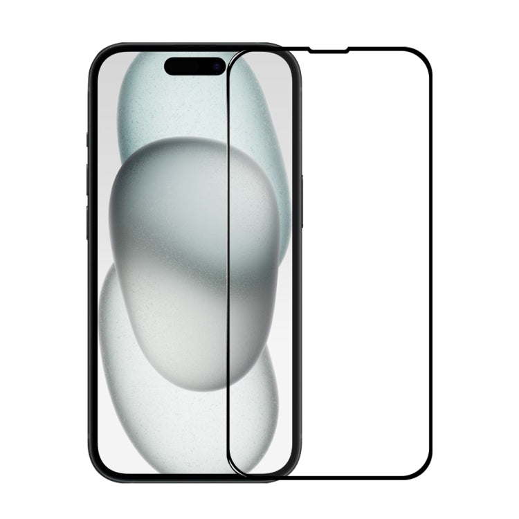 For iPhone 15 NORTHJO 2pcs A++ Tempered Glass Film with Installation Frame