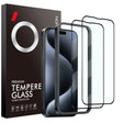 For iPhone 15 Pro Max NORTHJO 2pcs A++ Tempered Glass Film with Installation Frame - iPhone 15 Pro Max Tempered Glass by NORTHJO | Online Shopping South Africa | PMC TechLife | Buy Now Pay Later Mobicred