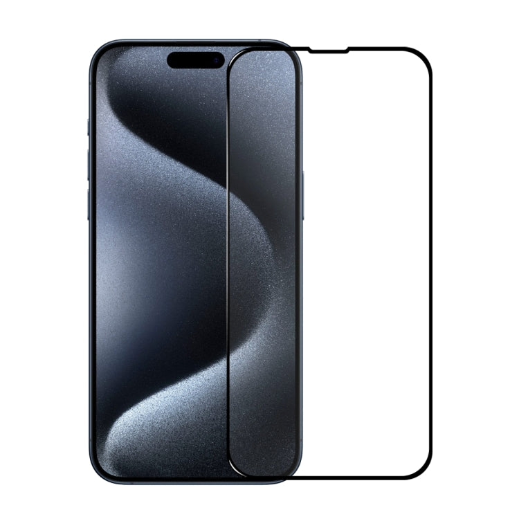For iPhone 15 Pro Max NORTHJO 2pcs A++ Tempered Glass Film with Installation Frame