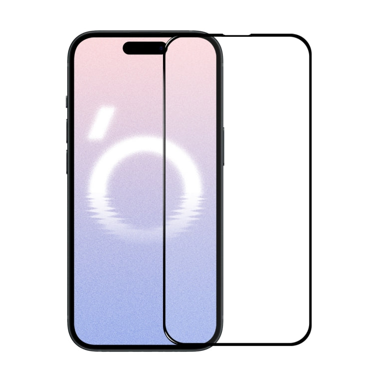 For iPhone 16 Plus NORTHJO 2pcs A++ Tempered Glass Film with Installation Frame