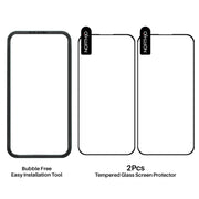 For iPhone 16 Pro Max NORTHJO 2pcs A++ Tempered Glass Film with Installation Frame