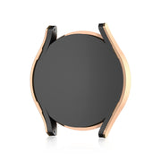 For Samsung Galaxy Watch 7 40mm Single Diamond Hollow PC Watch Protective Case(Gold)