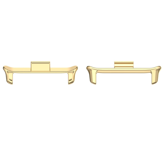 For vivo Watch GT 22mm 1 Pair Metal Watch Band Connector(Gold)