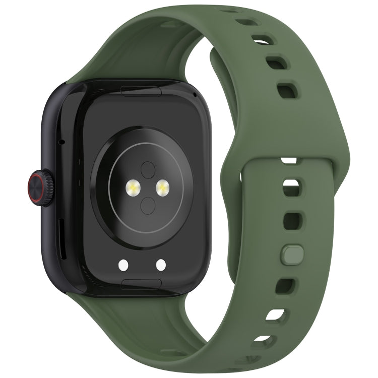For vivo Watch GT Silicone Watch Band(Dark Green)