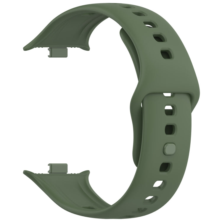 For vivo Watch GT Silicone Watch Band(Dark Green)
