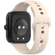 For vivo Watch GT Silicone Watch Band(Ivory White)