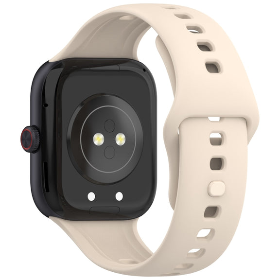 For vivo Watch GT Silicone Watch Band(Ivory White)
