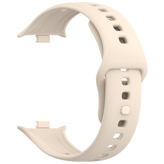 For vivo Watch GT Silicone Watch Band(Ivory White)