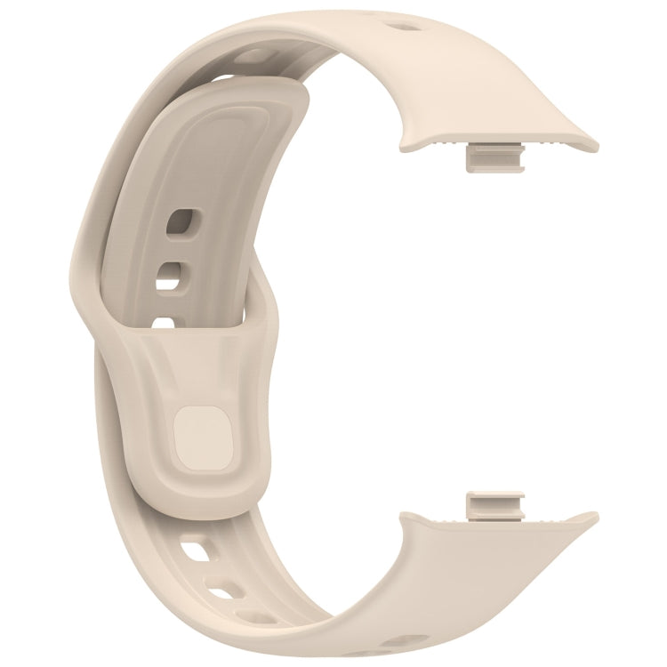For vivo Watch GT Silicone Watch Band(Ivory White)